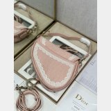 Replica Dior Oblique Jacquard Saddle Bag