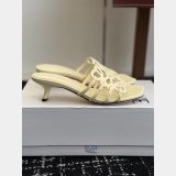 Top Loewe Petal Anagram Rhinestone Suede Slide