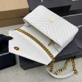 YSL 392737 Envelope Bag in Matelasse Leather