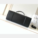 Large Loewe Amazona 180 bag in croco calfskin