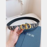 Buy Replica Dior Icon Canvas Belt 35mm