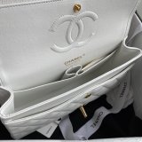 TOP CC Flap 1112 Caviar leather 25cm Handbags