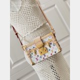 Louis Vuitton 1:1 LV x TM Petite Malle Monogram Multicolor M28243 Handbags
