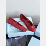 prada Suede ballerinas