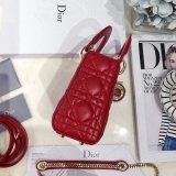 AAA+ Christian Dior Lady Handbags MINI 17CM lambskin