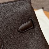 Hermes Birkin 35cm Togo leather Handbags chocalate