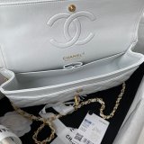 TOP CC Classical Flap 1112 Caviar leather Handbags 25cm