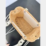 Balenciaga Le City Basket Raffia bag