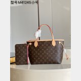 High Quality Louis Vuitton Replica Neverfull Damier/Monogram N41362/M41245 PM Bags 29CM