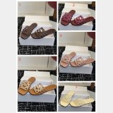 Top Loewe Petal Anagram Rhinestone Suede Slide