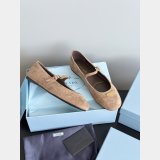 prada Suede ballerinas
