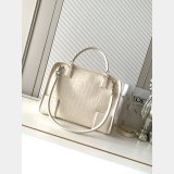 Large Loewe Amazona 180 bag in croco calfskin