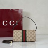 Gucci Small Pouch AAA+ A002KG Strap Plaque Bag