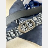 AAA Christian Dior Icon Canvas Belt 35mm
