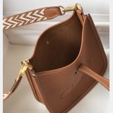 Hermes Mini Evelyne Bag Togo Leather 17CM