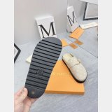 Outlet Replica Louis Vuitton Baotou Drag men Shoes Dolabuy