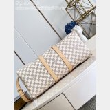Louis Vuitton Keepall Bandoulière 45 Damier Azur Canvas N40909 Bag