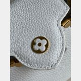 Designer Louis Vuitton Replica Black/White Capucines Mini Capucines M56669 Handbags