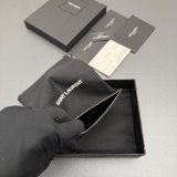 CASSANDRE MATELASSE card case in grain leather
