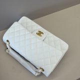AAA+ Quality CC FLAP Handbag 25cm Caviar Leather