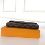 AAA+ LV N60114/N63209 Sarah Wallet Damier Ebene