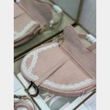 Replica Dior Oblique Jacquard Saddle Bag