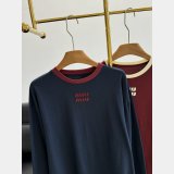 Top Miu Miu Cotton jersey T-shirt