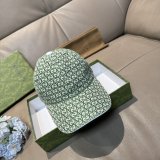Gucci classic pattern simple embroidery hats