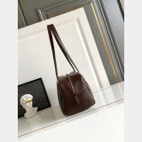 Prada Carry antiqued leather top-handle bag