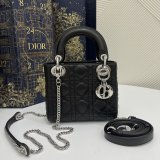 AAA+ Christian Dior Lady Handbags MINI 17CM lambskin