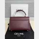 TEEN NINO BAG IN SMOOTH SATINATED CALFSKIN WITH ENAMEL CLOSURE