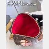 LV Classical SPEEDY 20cm BANDOULIERE Handbag M46234