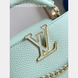 Luxury Louis Vuitton Designer Capucines M29608 Mint Green Handbags