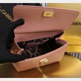 Dolce & Gabban patent leather Sicily handbag 20CM