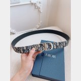 Buy Replica Dior Icon Canvas Belt 35mm