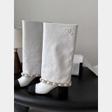 CC 25K Chain-detail knight boots