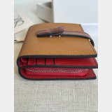 Loewe Compact zip wallet in soft grained calfskin