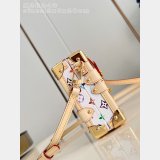 Louis Vuitton 1:1 LV x TM Petite Malle Monogram Multicolor M28243 Handbags