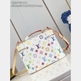 Louis Vuitton LV x TM Nice Monogram Multicolor White M28340 Bag