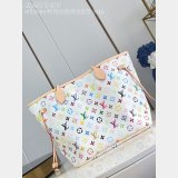 Louis Vuitton Neverfull Multicolor LV x TM White M27787 Bags