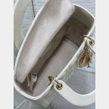 Fashion Christian Dior Lady lambskin 24CM Bag
