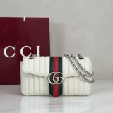 GUCCI Jetset GG Marmont medium shoulder bag