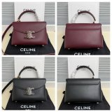 TEEN NINO BAG IN SMOOTH SATINATED CALFSKIN WITH ENAMEL CLOSURE