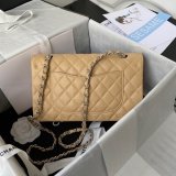 TOP CC Classical Flap 1112 Caviar leather Handbags 25cm