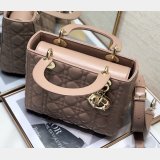 Fashion Christian Dior Lady lambskin 24CM Bag