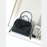 Large Loewe Amazona 180 bag in croco calfskin