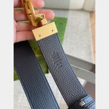 Replica High Quality Gucci Reversible LEATHER BELT 37MM