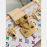 Louis Vuitton 1:1 LV x TM Petite Malle Monogram Multicolor M28243 Handbags