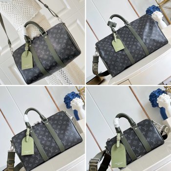 Louis Vuitton Keepall Bandoulière 25/35/45 M28638/M28639/M28837 Monogram Eclipse Bag