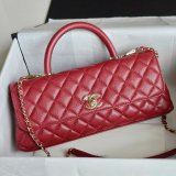 Perfect 1:1 Chevron Quilted Coco Handle Bag
